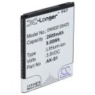 VHBW Mobile Phone Battery for Emporia AK-S1V1.0, AK-S1 - 2600 mAh 3.8 V Li-Ion - Smartphone Battery