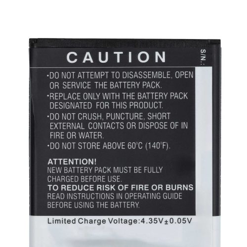 VHBW Mobile Phone Battery for Emporia AK-S1V1.0, AK-S1 - 2600 mAh 3.8 V Li-Ion - Smartphone Battery
