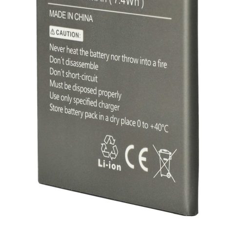 VHBW Mobile Phone Battery for Archos AC50BNE 1ICP5/56/78, AC50BNE - 2000 mAh 3.7 V Li-Ion - Smartphone Battery