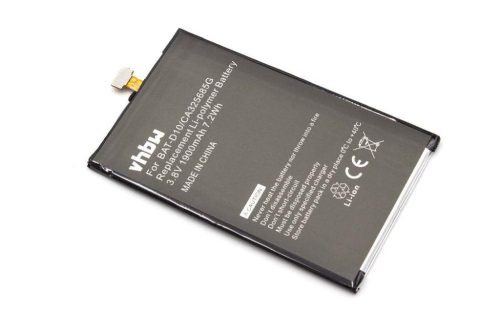 Mobiltelefon akkumulátor Acer KT.0010B-009, CA325685G, BAT-D10 - 1900 mAh 3,8 V Li-polimer - Okostelefon akkumulátor