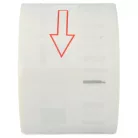 VHBW Label Roll Dymo 11354 Replacement - 57 mm x 32 mm