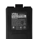 VHBW Radio Akku Baofeng BL-5 Ersatz - 3800 mAh 7,4 V Li-Ion