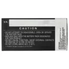 VHBW GPS Akku LI-F03-01 - 2100 mAh 3,7 V Li-Ion