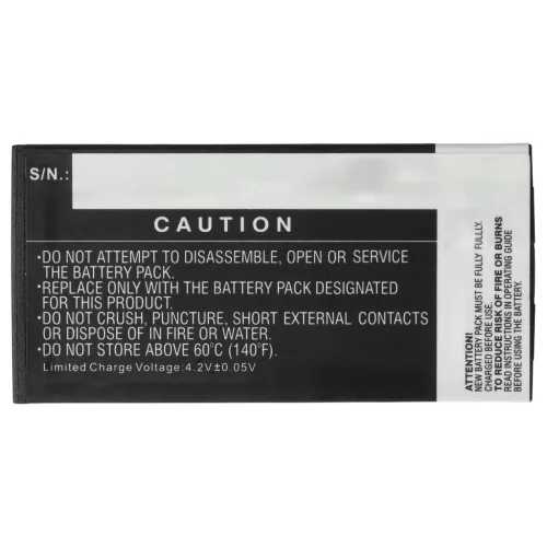 VHBW GPS Akku LI-F03-01 - 2100 mAh 3,7 V Li-Ion