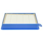 VHBW 1x AEF13W Ausblasfilter, H13, AEF 13 W für Philips Staubsauger
