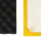 VHBW 1x HEPA szűrő Hoover 04365029, 04365062, T70