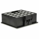 VHBW 1x HEPA szűrő Bosch/Siemens 578731, 572234, 426966, Privileg Porszívó, H12 szűrőosztály