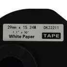 VHBW Label Roll DK-22211 - 29 mm x 15.24 m + Holder
