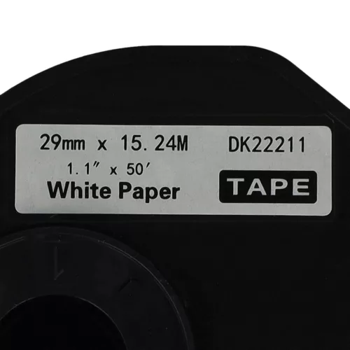 VHBW Label Roll DK-22211 - 29 mm x 15.24 m + Holder