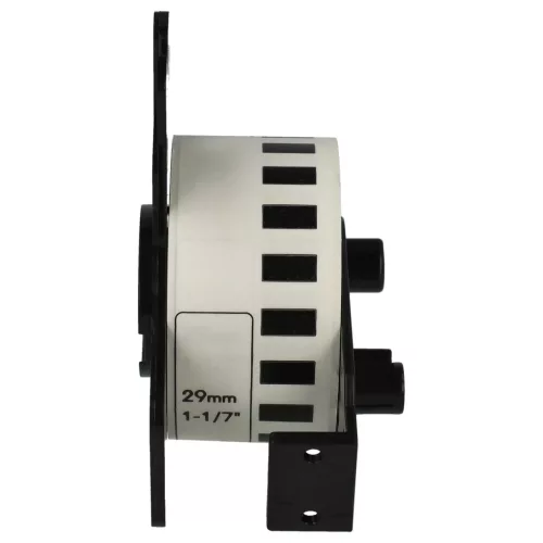 VHBW Etikettenrolle DK-22211 - 29 mm x 15,24 m + Halter