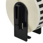 VHBW Etikettendrucker-Rolle DK-22210 - 29 mm x 30,48 m + Halter