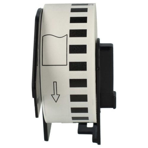 VHBW Etikettendrucker-Rolle DK-22210 - 29 mm x 30,48 m + Halter