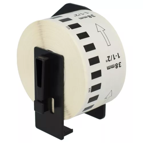 VHBW Label Printer Roll DK-22225 - 38 mm x 30.48 m + holder