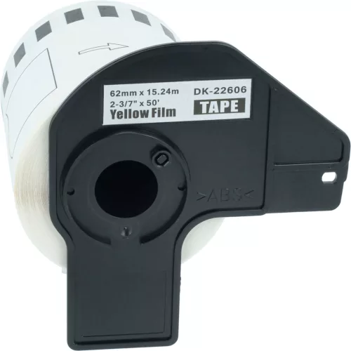 VHBW Label Tape DK-22606 - 62 mm x 15.24 m + Holder
