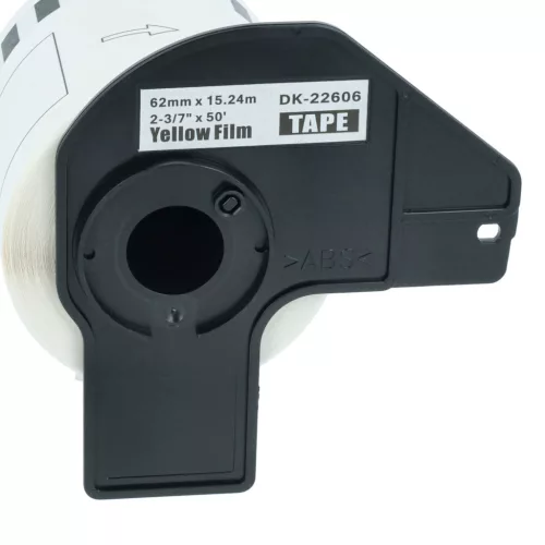 VHBW Label Tape DK-22606 - 62 mm x 15.24 m + Holder