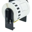 VHBW Label Tape DK-22606 - 62 mm x 15.24 m + Holder