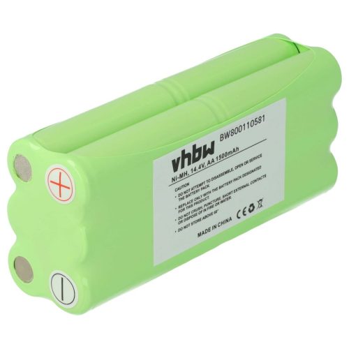 VHBW Akku Dirt Devil R1-L051B, 0606004 - 1500 mAh, 14,4 V, NiMH