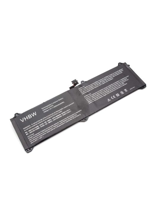 Notebook akkumulátor  OL02XL-hez - 4450 mAh 7,4 V Li-polimer, fekete