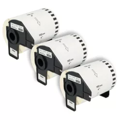 VHBW Label Printer Roll DK-22243 - 102 mm x 30.48 m + holder