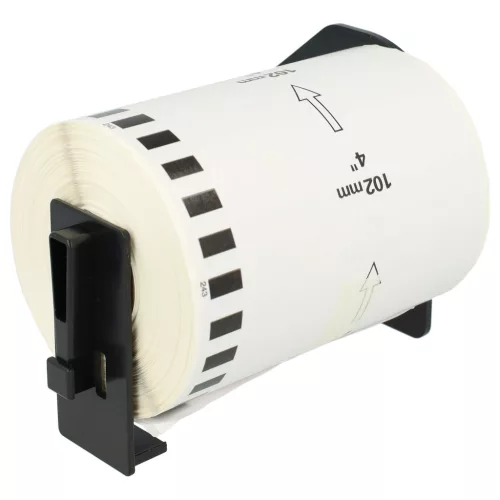 VHBW Label Printer Roll DK-22243 - 102 mm x 30.48 m + holder