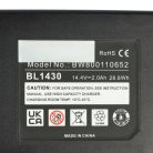 VHBW Electric Power Tool Battery for Makita BL1415, 194066-1, BL1415N, 194065-3 - 2000 mAh, 14.4 V, Li-Ion