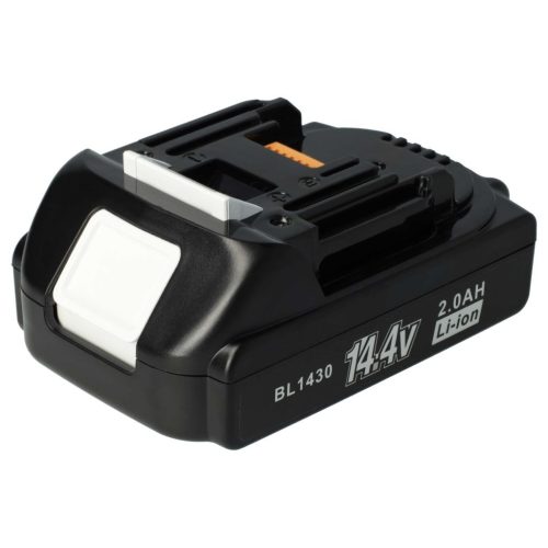 VHBW Electric Power Tool Battery for Makita BL1415, 194066-1, BL1415N, 194065-3 - 2000 mAh, 14.4 V, Li-Ion
