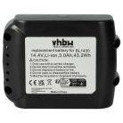 VHBW Electric Power Tool Battery for Makita BL1415, 194066-1, BL1415N, 194065-3 - 3000 mAh, 14.4 V, Li-Ion