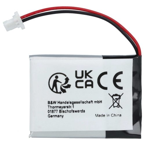 VHBW GPS Akku YK372731, PL482730 - 280 mAh 3,7 V Li-Polymer