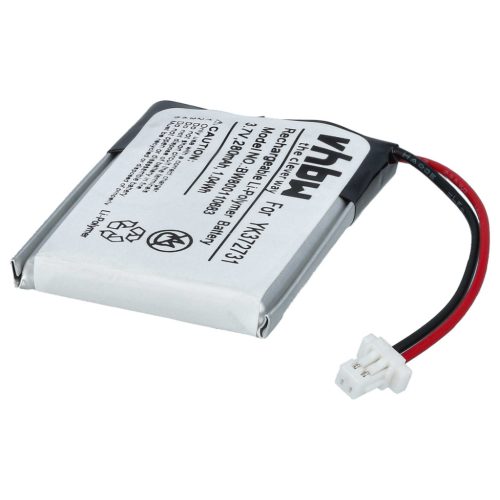 VHBW GPS Akku YK372731, PL482730 - 280 mAh 3,7 V Li-Polymer