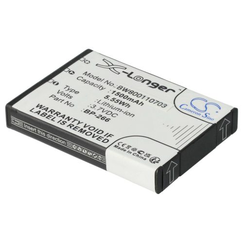 VHBW Radio Akku Icom BP-266 - 1500 mAh 3,7 V Li-Ion