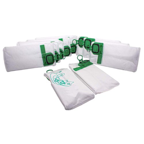 VHBW 10x Vorwerk Kobold VK 140, VK 150 Microfleece Vacuum Cleaner Bag / Dust Bag