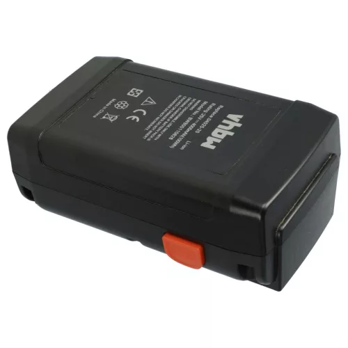 VHBW Gardena 8838, 8838U, 04025-20, 8838-20, 4025 Lawn Mower Battery - 4000 mAh, 25 V, Li-Ion, Black