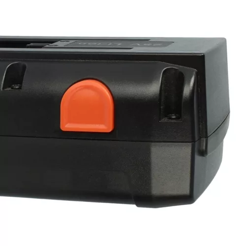 VHBW Gardena 8838, 8838U, 04025-20, 8838-20, 4025 Lawn Mower Battery - 4000 mAh, 25 V, Li-Ion, Black