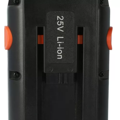 VHBW Gardena 8838, 8838U, 04025-20, 8838-20, 4025 Lawn Mower Battery - 4000 mAh, 25 V, Li-Ion, Black