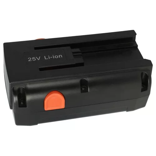 VHBW Gardena 8838, 8838U, 04025-20, 8838-20, 4025 Lawn Mower Battery - 4000 mAh, 25 V, Li-Ion, Black