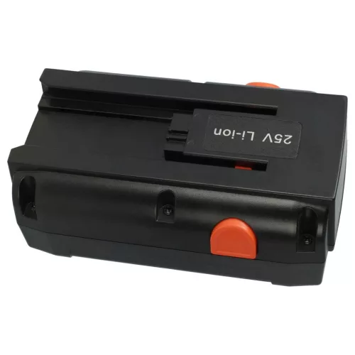 VHBW Gardena 8838, 8838U, 04025-20, 8838-20, 4025 Lawn Mower Battery - 4000 mAh, 25 V, Li-Ion, Black