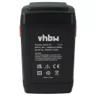 VHBW Gardena 8838, 8838U, 04025-20, 8838-20, 4025 Lawn Mower Battery - 5000 mAh, 25 V, Li-Ion, Black