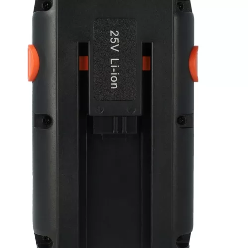 VHBW Gardena 8838, 8838U, 04025-20, 8838-20, 4025 Lawn Mower Battery - 5000 mAh, 25 V, Li-Ion, Black