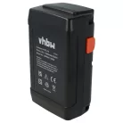 VHBW Gardena 8838, 8838U, 04025-20, 8838-20, 4025 Lawn Mower Battery - 5000 mAh, 25 V, Li-Ion, Black