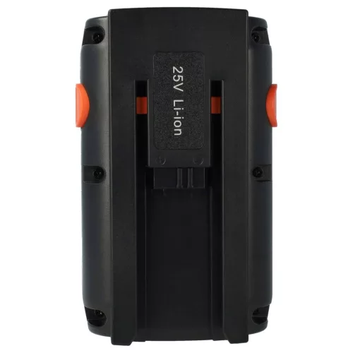 VHBW Gardena 8838, 8838U, 04025-20, 8838-20, 4025 Lawn Mower Battery - 5000 mAh, 25 V, Li-Ion, Black