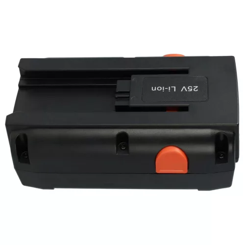 VHBW Gardena 8838, 8838U, 04025-20, 8838-20, 4025 Lawn Mower Battery - 5000 mAh, 25 V, Li-Ion, Black