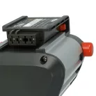 VHBW Lawn Mower Battery Gardena BLi-18, 9839-20, 9840-20, 2000 mAh, 18 V, Li-Ion, black