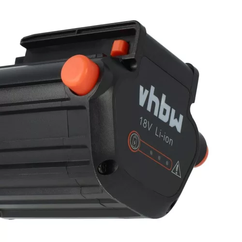 VHBW Gardena BLi-18 Lawn Mower Battery, 2500 mAh 18 V Li-Ion, Black
