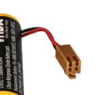 VHBW Ipari Vezérlő Akkumulátor FDK CR8-LHC helyett - 2000 mAh 3 V Li-MnO2