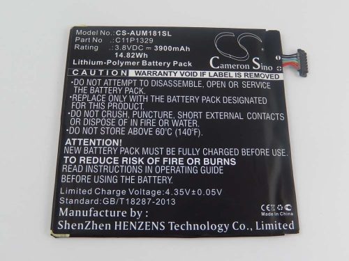 Tabletta akkumulátor Asus 0B200-01020000, C11P1329, C11-P1329 - 3900 mAh 3,8 V Li-polymer