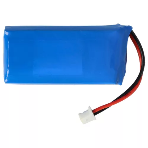 VHBW Hundetrainer Akku Dogtra 2PR-672548N, BP74TE, BP74TE3P, 892086 - 850 mAh 7,4 V Li-Polymer