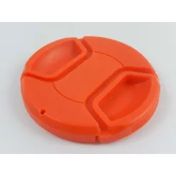 VHBW Lens Cap 62 mm, Internal Handle, Plastic, Red
