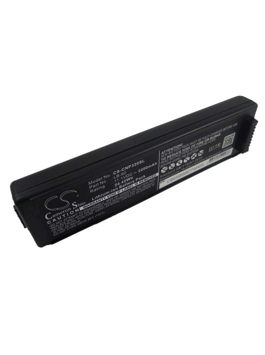 Akkumulátor  Canon QK1-2505-DB01-05, 2446B003, LB-60, K30274 nyomtatóhoz - 2200 mAh 11,1 V Li-Ion