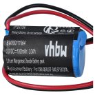VHBW Ipari vezérlő akkumulátor Siemens 575332TA, 146881, 575332 TA, 575332, 143467 - 900 mAh 3 V Li-MnO2