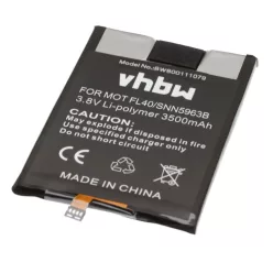   VHBW Mobile Phone Battery for Motorola SNN5963B - 3500 mAh 3.8 V Li-Polymer